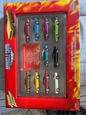 Johnny Lightning Muscle Cars 12-Pack Die-Cast Car Set - Multi-Color